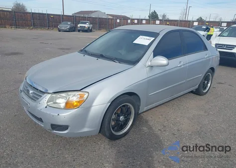 2007 Kia Spectra Ex z USA, uszkodzony, nr VIN KNAFE121675386599